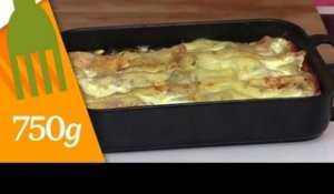 Recette de Lasagne Végétarienne - 750 Grammes