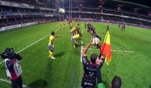 TOP 14 -  Clermont – Toulon : 9-35 - ESSAI de pénalité (RCT) - Saison 2015/2016