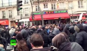 Les affrontements entre policiers et manifestants à Paris