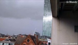 L'étrange hululement de la Beetham Tower à Manchester