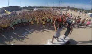 Soprano - Cosmo par le lycée militaire de Aix en provence (vidéo)