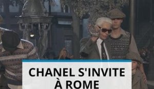 Pour son défilé, Chanel transforme Rome en Paris !