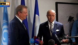 Al Gore: "Fabius est incroyable"