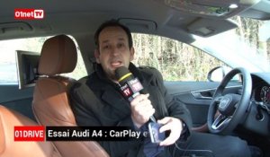 Essai Audi A4 : CarPlay ou Google Android Auto, le multimédia du futur ?