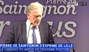 Saintignon : «Personne ne peut avoir la prétention ce soir de gagner seul»