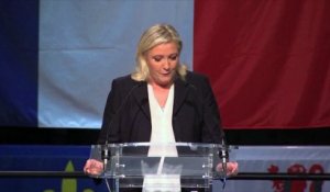 Marine Le Pen : le FN "est le premier parti de France"