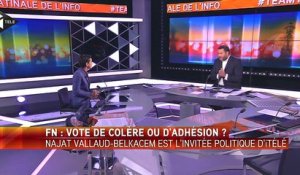 Régionales, vote FN & APB : Najat Vallaud-Belkacem, invitée d'iTélé