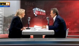 Le Pen comparée à Trump: "Je ne suis pas américaine, je ne suis pas Nicolas Sarkozy"