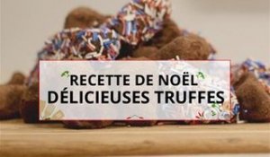 Recette de Noël : des truffes au chocolat faites maison