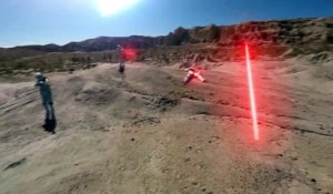 Immersion totale avec un Jedi et sa GoPro