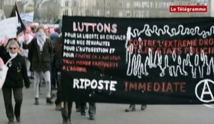 Pontivy. 200 "anti-fascistes" à la  manifestation interdite