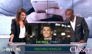 Le 19/45 de M6 : Découvrez combien touchent Kim Kardashian et Cristiano Ronaldo pour poster des tweets publicitaires. 22 déc. 2015