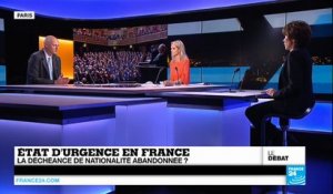 État d'urgence en France : la déchéance de la nationalité abandonnée ?