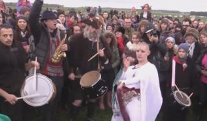 La cérémonie du solstice d'hiver à Stonehenge, en 42 secondes