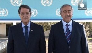 Chypre : les deux dirigeants de l'île appellent à la "paix permanente" dans leurs voeux
