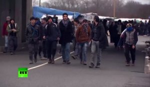 Des centaines de migrants tentent de rejoindre le Tunnel sous la Manche, provoquant sa fermeture