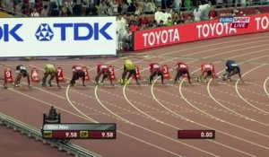 Usain Bolt gagne 9.79 100m Final IAAF World Championship Beijing 2015