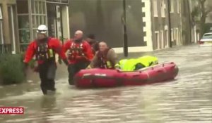 D'importantes inondations paralysent le Nord de L'Angleterre