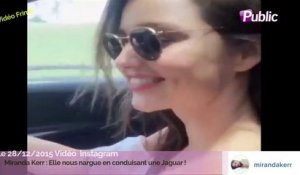 Exclu Vidéo : Miranda Kerr : Elle nous nargue en conduisant une Jaguar !