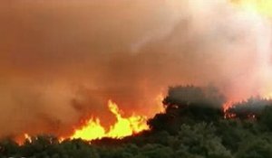 Le nord de l'Espagne ravagé par les flammes