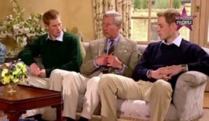 Le prince Charles : Ses fils Harry et William balancent sur leur père