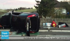 Accident à Saint-André-les-Vergers