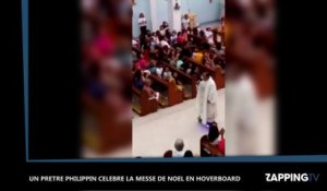 Un prêtre utilise un hoverboard durant la messe de Noël (vidéo)