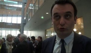 Florian Philippot à Strasbourg: "être une vitrine pour le Front au niveau national"