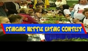 World Stinging Nettle Eating Competition