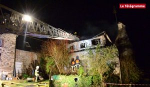 Pleudaniel (22). Gros moyens pour un incendie de maison