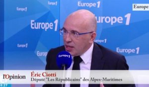 Déchéance de nationalité - Éric Ciotti (LR) : « J’appelle le gouvernement à la dignité »