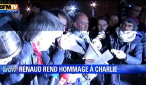 DOCUMENT BFMTV - Renaud rend "hommage à toutes les victimes du terrorisme jihadiste"