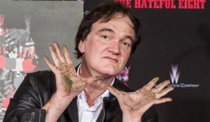 Quentin Tarantino a posé ses empreintes devant le TCL Chinese Theatre