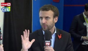 01LIVE spécial CES 2016 #02 avec Emmanuel Macron