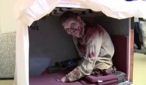 Walking Dead : un des acteurs piégé par un faux zombie pour son anniversaire