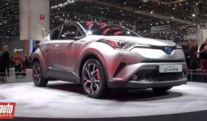 Toyota C-HR GENEVE 2016 : le nouveau rival des Kadjar et Qashqai [VIDEO]