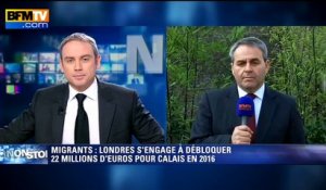Xavier Bertrand: le problème de Calais "n'est pas une question d'argent"