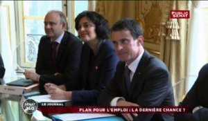 Manuel Valls reçoit les partenaires sociaux : reportage Public Sénat du 11/01/16