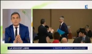 Laurent Wauquiez plante France 3, un journaliste le tacle en direct