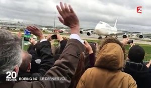 Le dernier Boeing 747 d'Air France a effectué son ultime vol