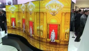 Grâce à l'OLED, LG propose des écrans de TV double face