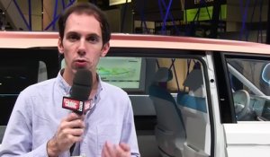 CES 2016 : Le VW Budd-e bardé d'écrans et de commandes gestuelles en vidéo