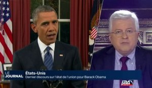 Dernier discours sur l'Etat de l'Union pour Barack Obama