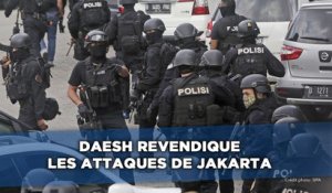 Daesh revendique les attaques de Jakarta