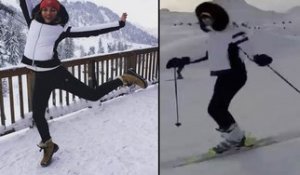 Exclu Vidéo : Ariane Brodier : Elle fait du ski avec un style incroyable !