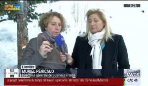 Forum de Davos: Business France a organisé jeudi un cocktail avec les start-up et patrons français - 22/01