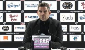 EAG-BASTIA 1-0  L'ANALYSE DE J.GOURVENNEC  L1 2015-2016