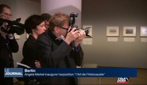 A. Merkel l'exposition "l'art de l'Holocauste"
