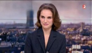 JT de France 2 : Natalie Portman fait perdre ses moyens à Laurent Delahousse