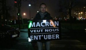 Les taxis mobilisés dans toute la France, Macron conspué